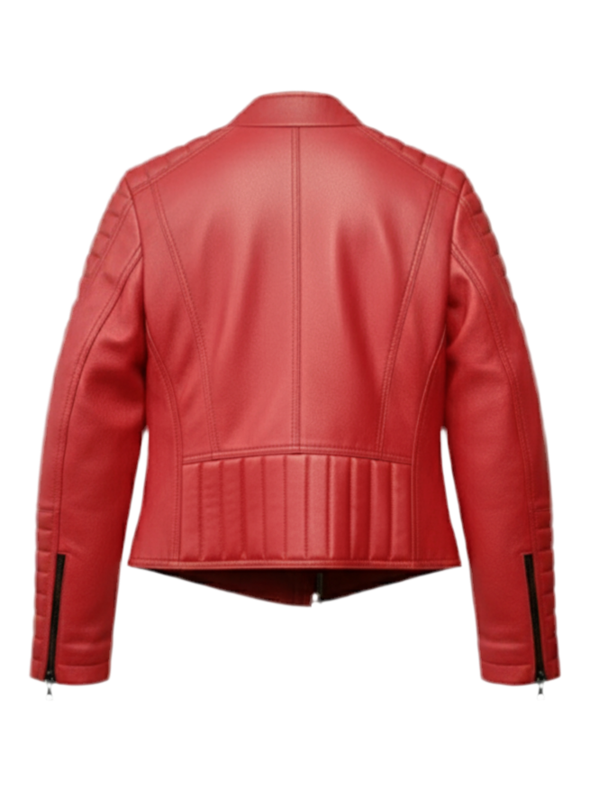 Majida Lambskin Leather Jacket – Marrakchi