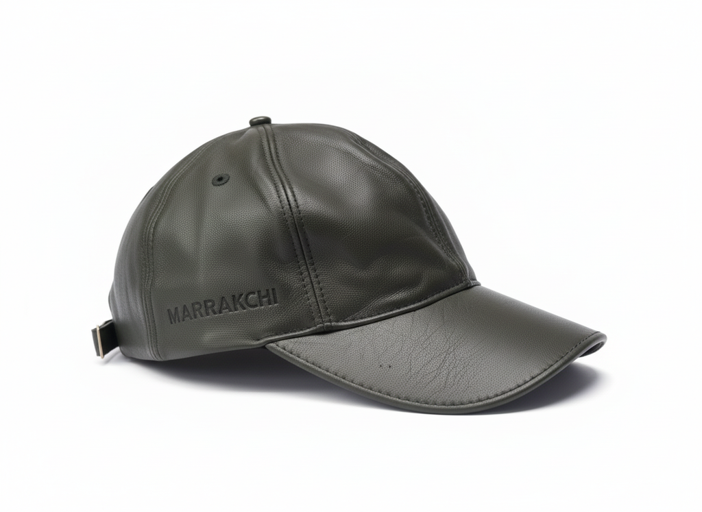 Marrakchi Leather Baseball Cap