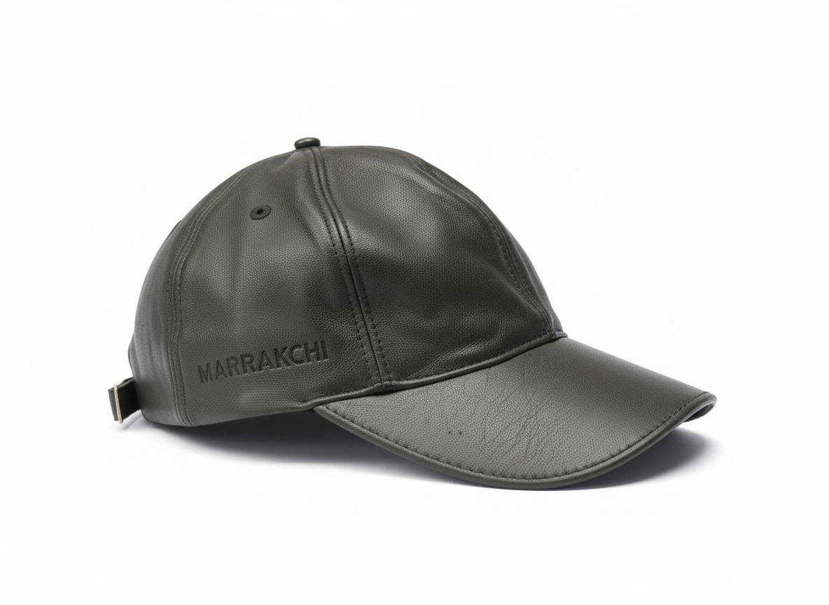Marrakchi Leather Baseball Cap