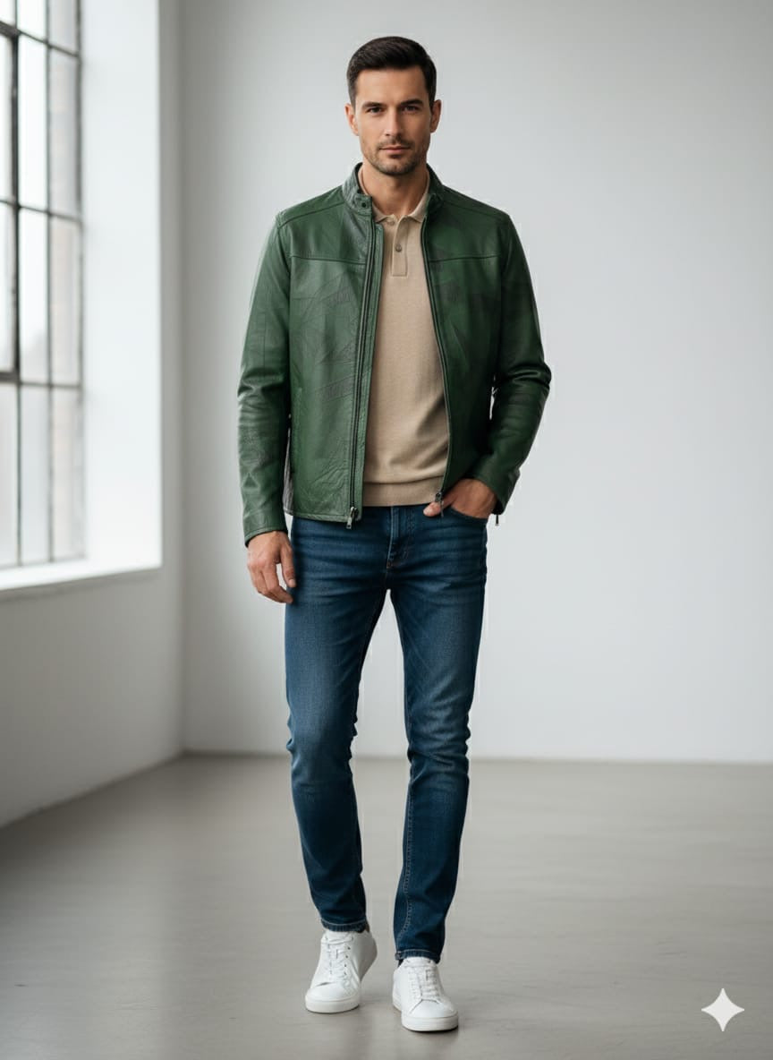 Leather Jacket – “Hamilton”