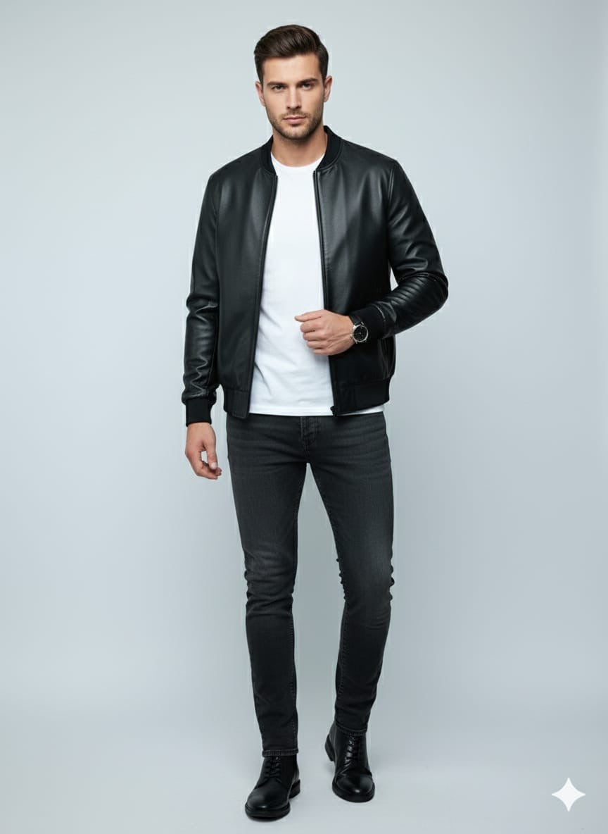 Men’s Lambskin Jacket – Bomber