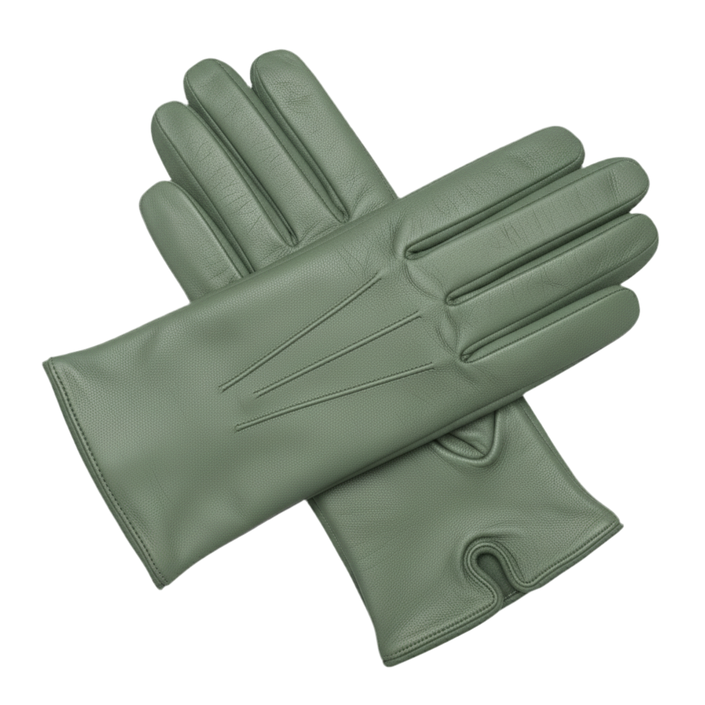 Gants en cuir pour hommes – doublure douce, plusieurs tailles et couleurs
