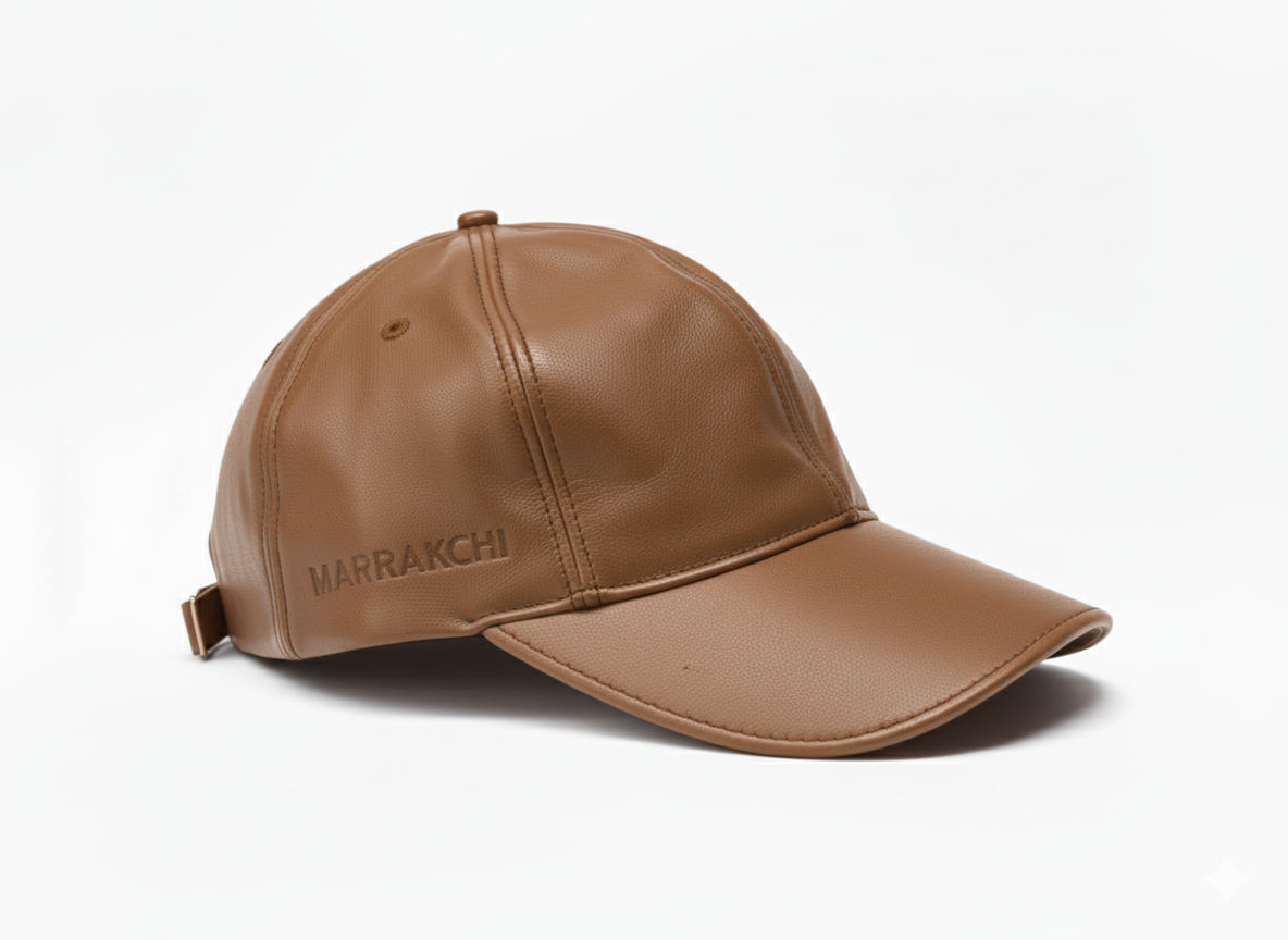 Marrakchi Leather Baseball Cap