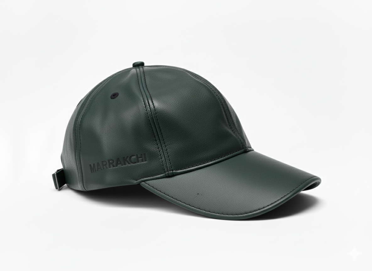 Marrakchi Leather Baseball Cap