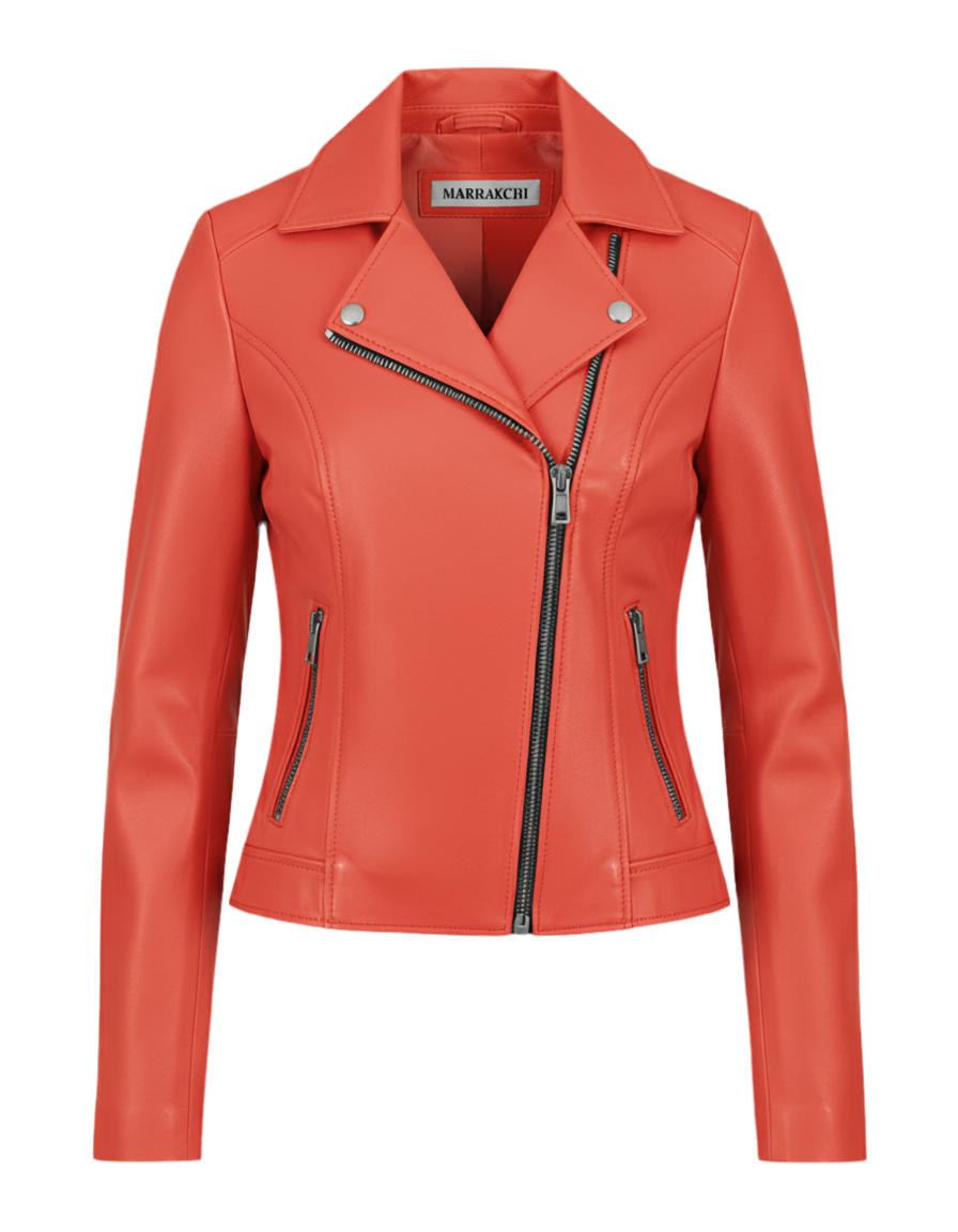 Alika Lambskin Leather Jacket – Marrakchi