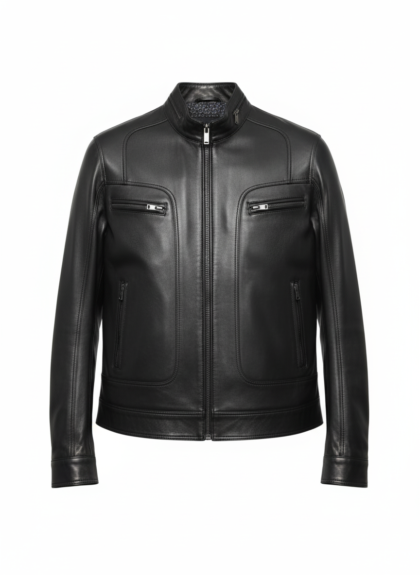 Leather Jacket – “Malik”