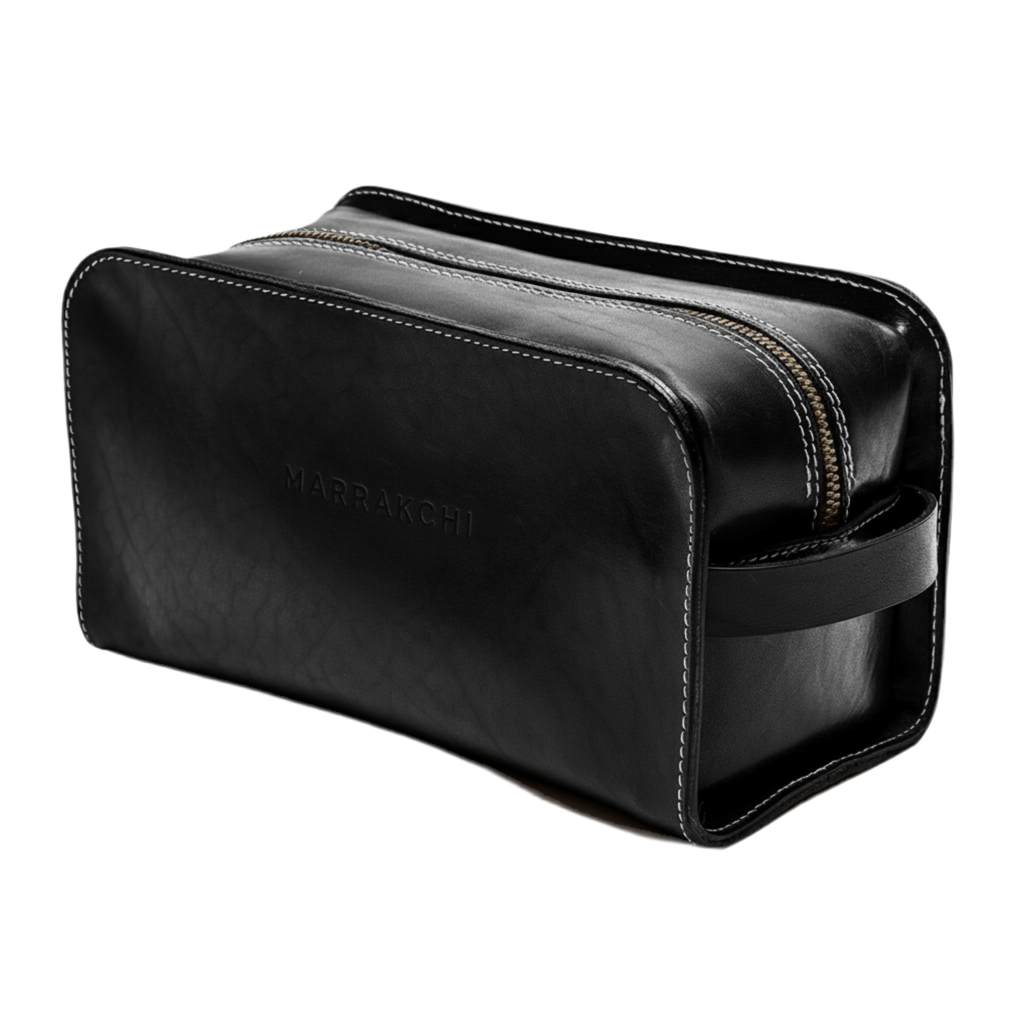 La trousse de toilette noire Marrakchi
