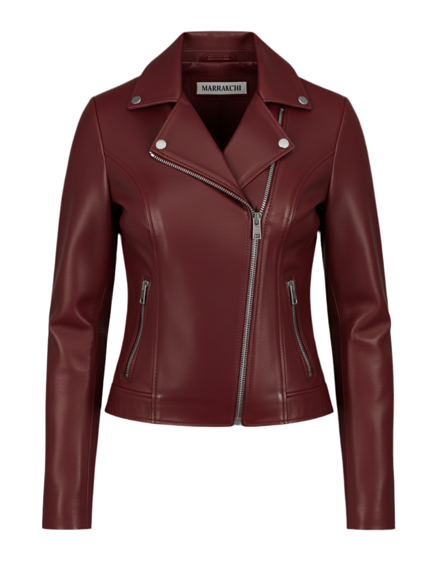 Alika Lambskin Leather Jacket – Marrakchi