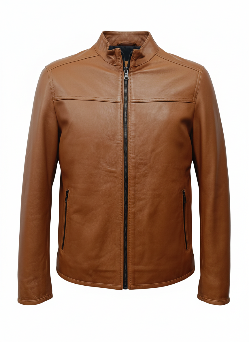 Leather Jacket – “Racer”