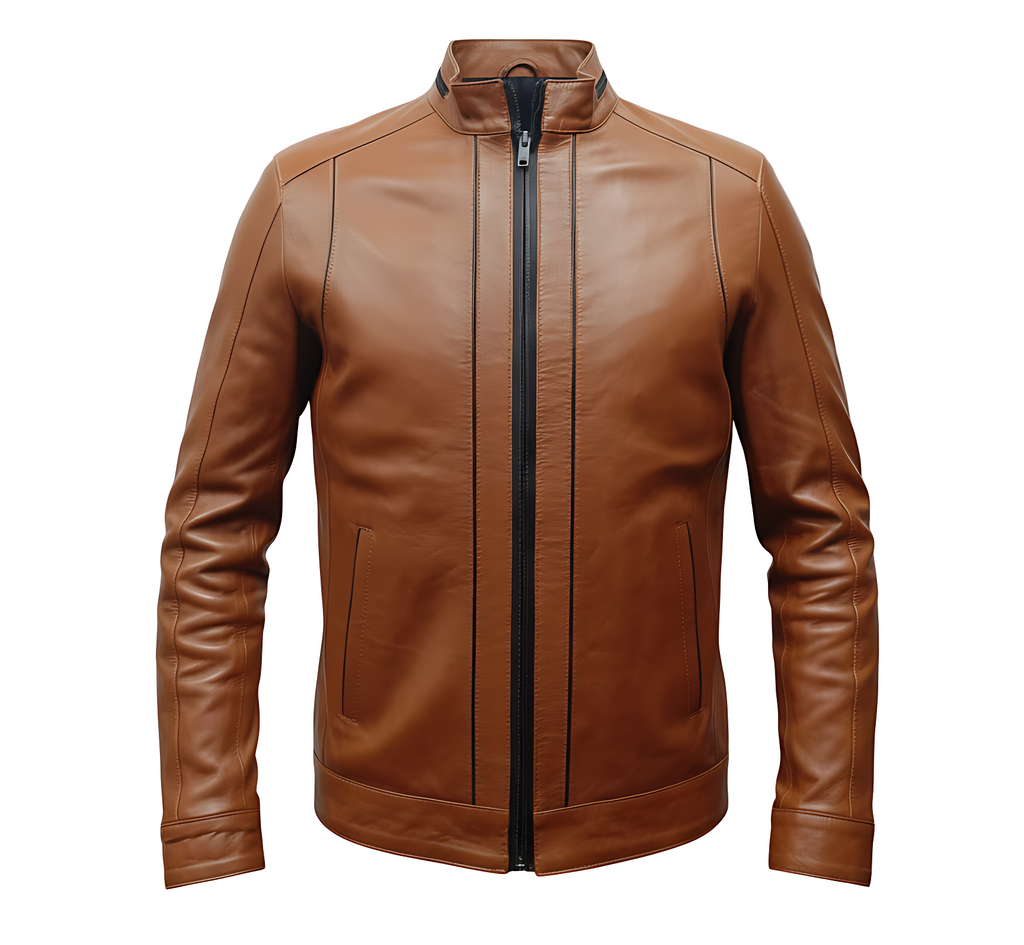 Lambskin Leather Jacket – “Drake”