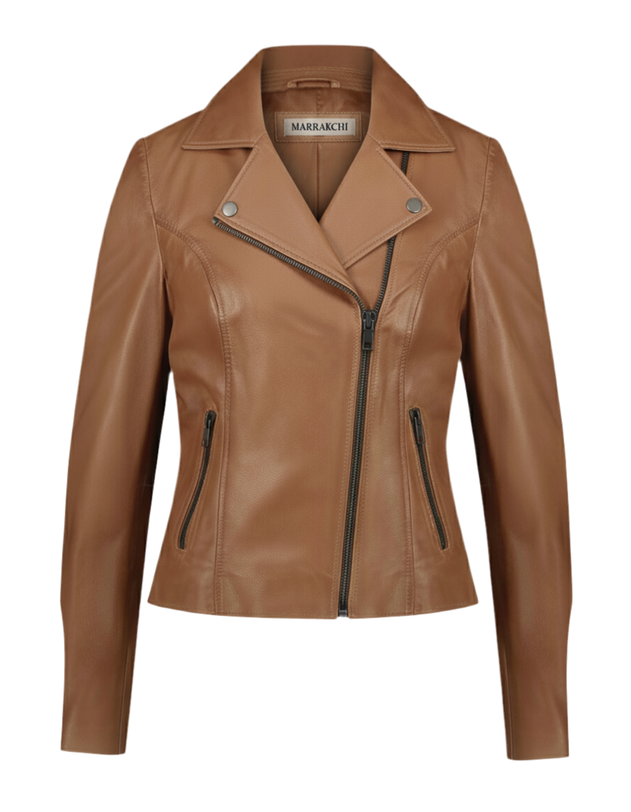 Alika Lambskin Leather Jacket – Marrakchi