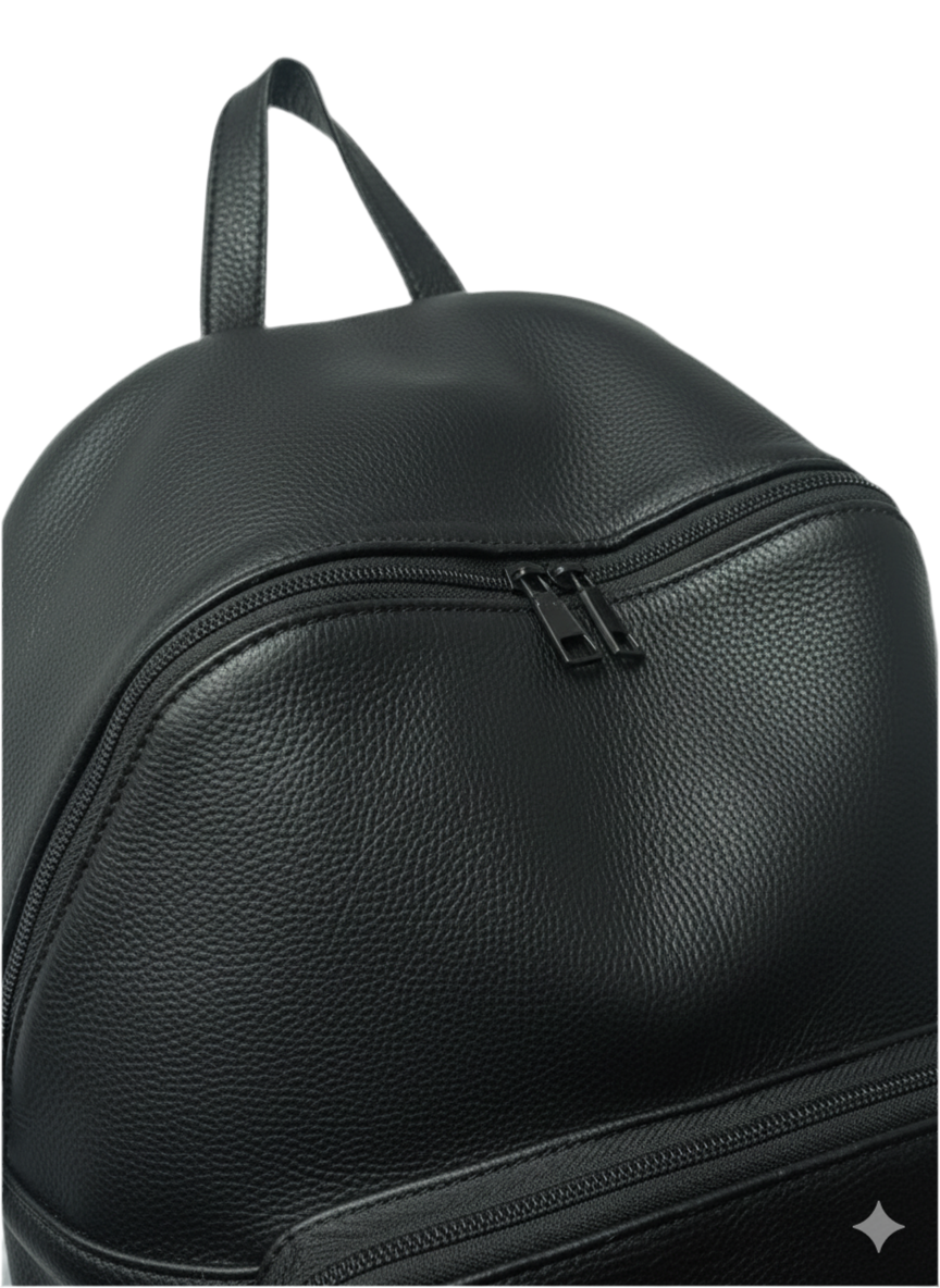 Day Backpack – Black MILANO GENTLEMEN