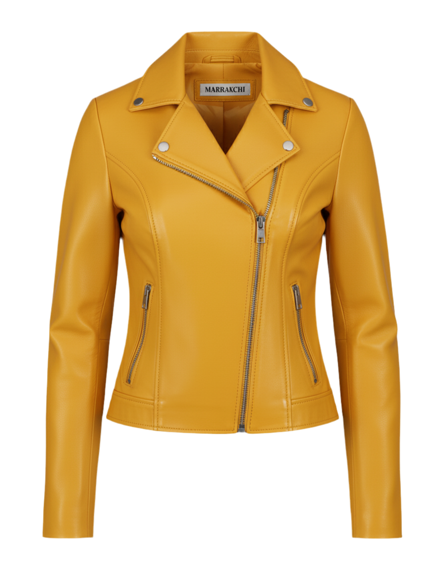 Alika Lambskin Leather Jacket – Marrakchi