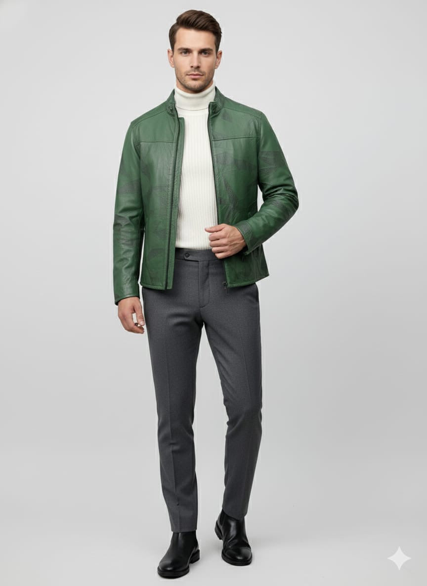 Leather Jacket – “Hamilton”