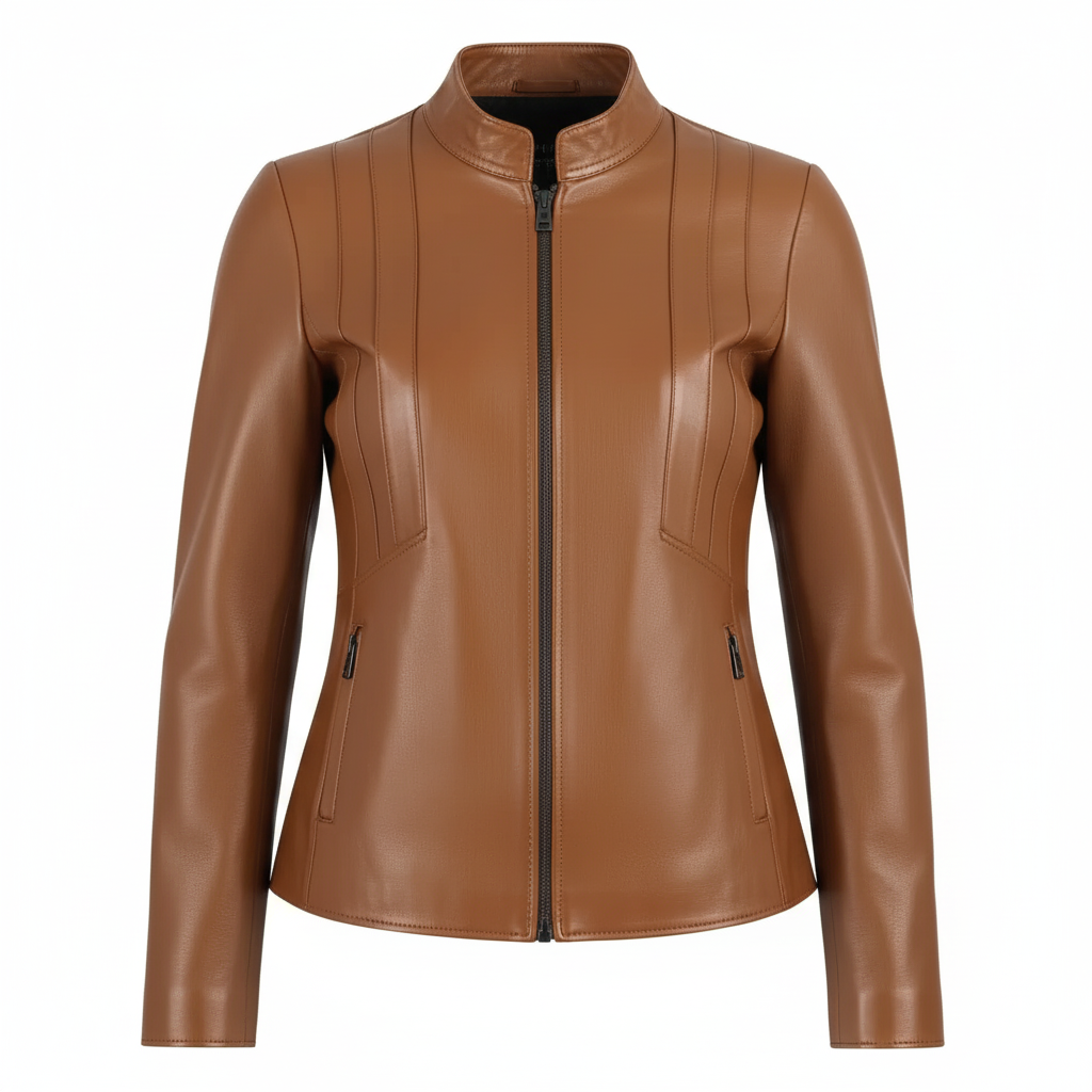 Duke Women’s Biker Leather Jacket