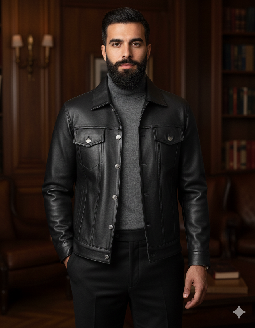 Leather Jacket – “Badboy”