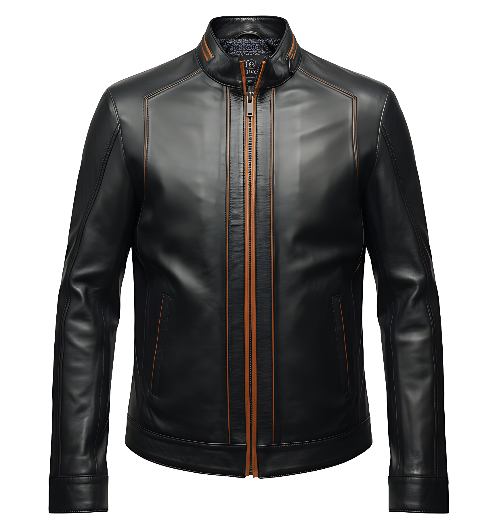 Lambskin Leather Jacket – “Drake Noir”