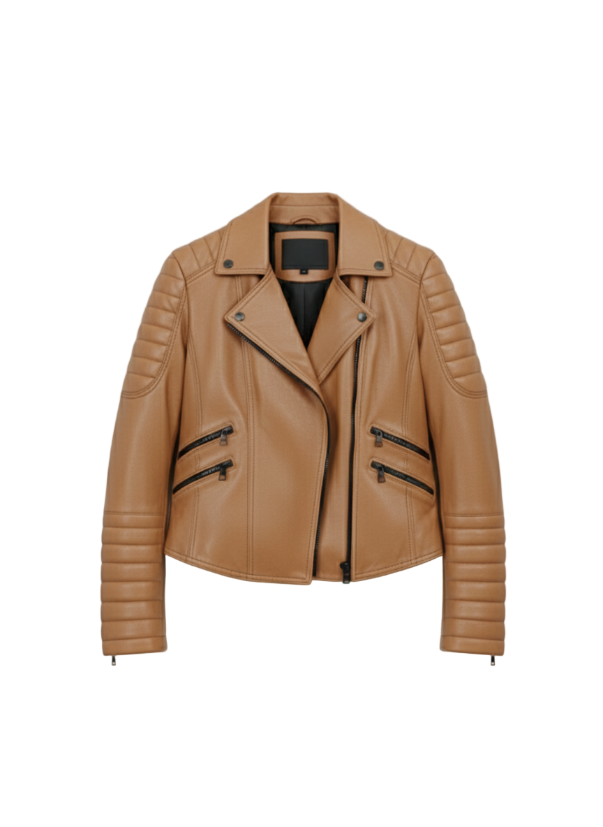 Majida Lambskin Leather Jacket – Marrakchi