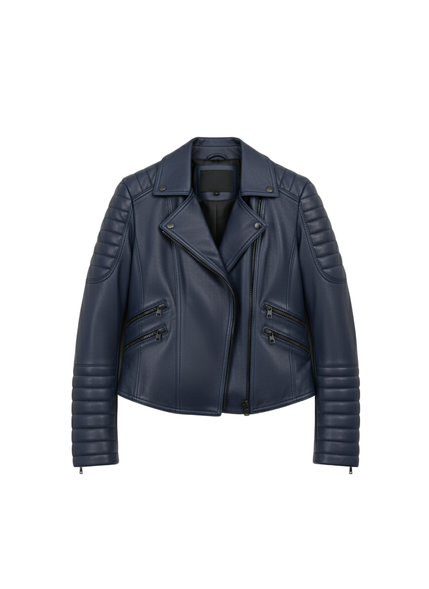 Majida Lambskin Leather Jacket – Marrakchi