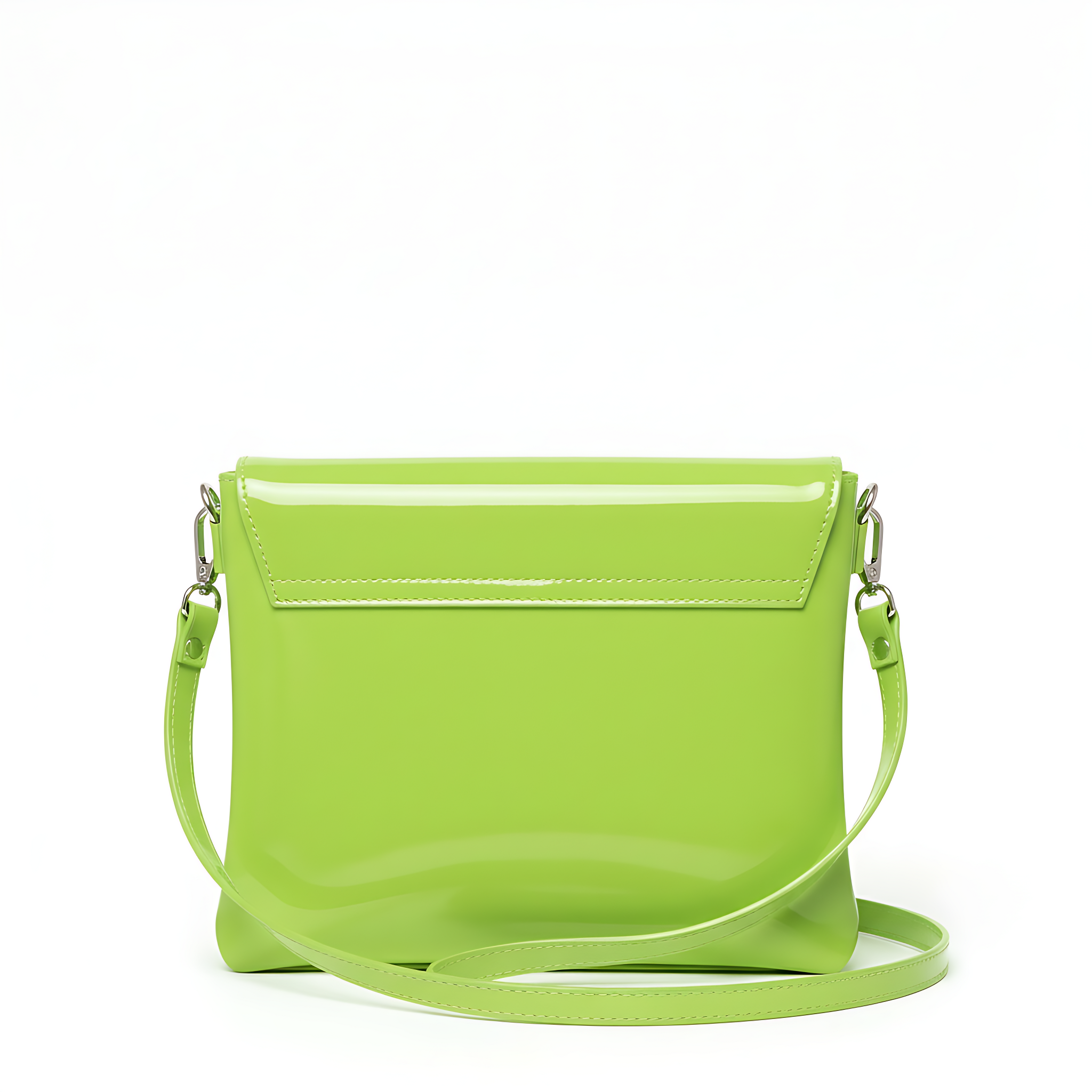 MARRAKCHI Pochette  en cuir vert néo Marrakchi