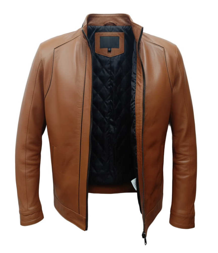 Lambskin Leather Jacket – “Drake”
