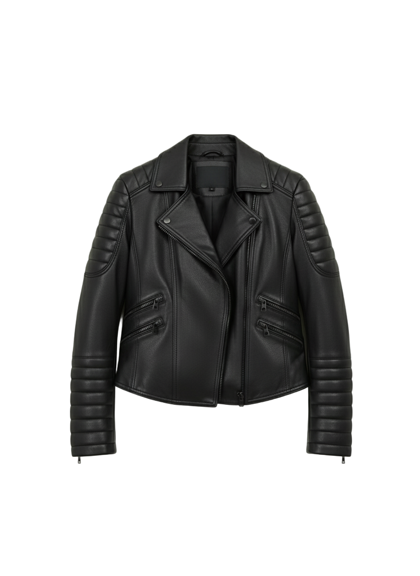 Majida Lambskin Leather Jacket – Marrakchi