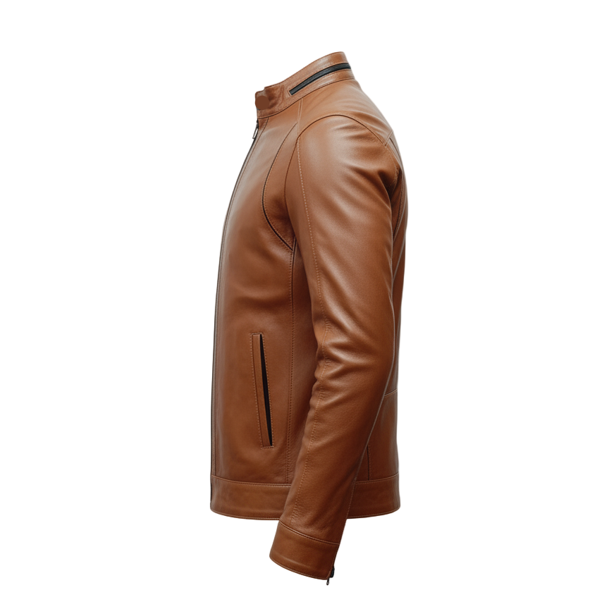 Lambskin Leather Jacket – “Drake”