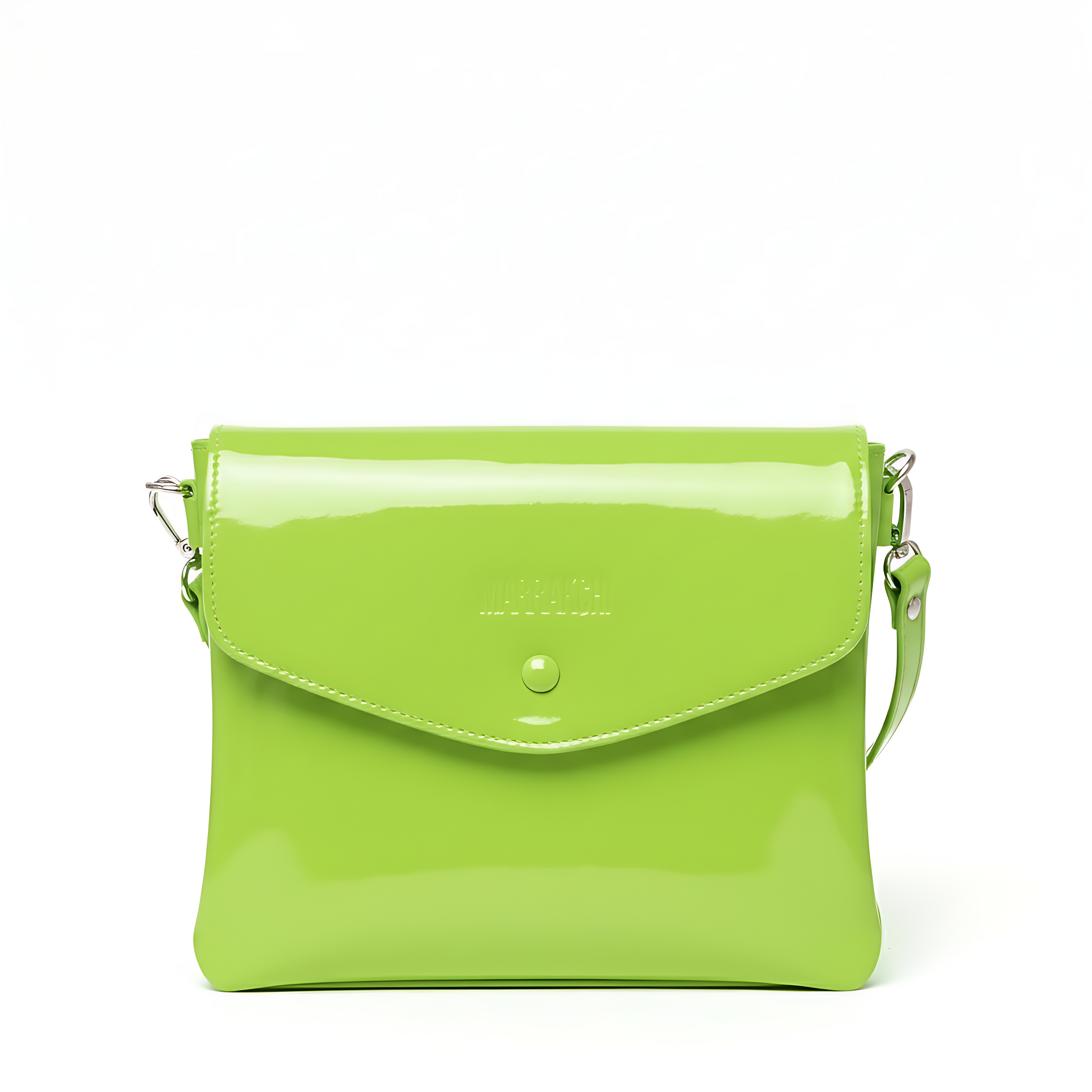 MARRAKCHI Pochette  en cuir vert néo Marrakchi