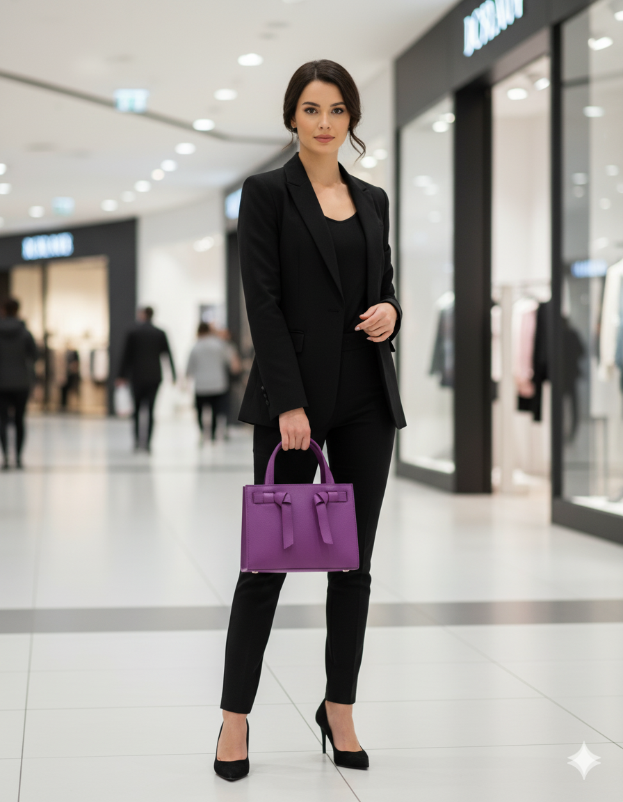 Elenor Vintage Luxury Leather Handbag