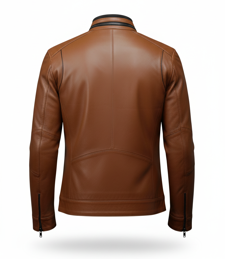 Lambskin Leather Jacket – “Drake”