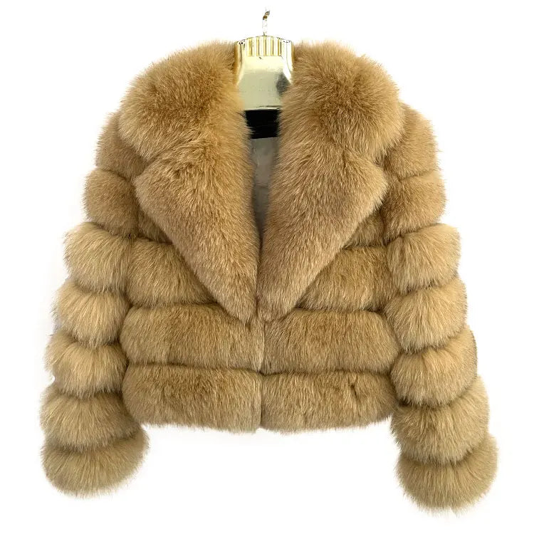 Amaya Fox Fur Coat – High Street Winter Luxury