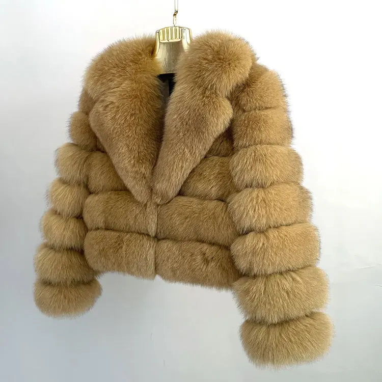 Amaya Fox Fur Coat – High Street Winter Luxury