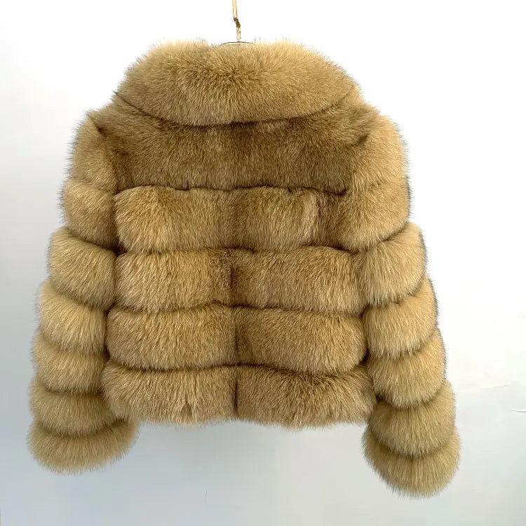 Amaya Fox Fur Coat – High Street Winter Luxury