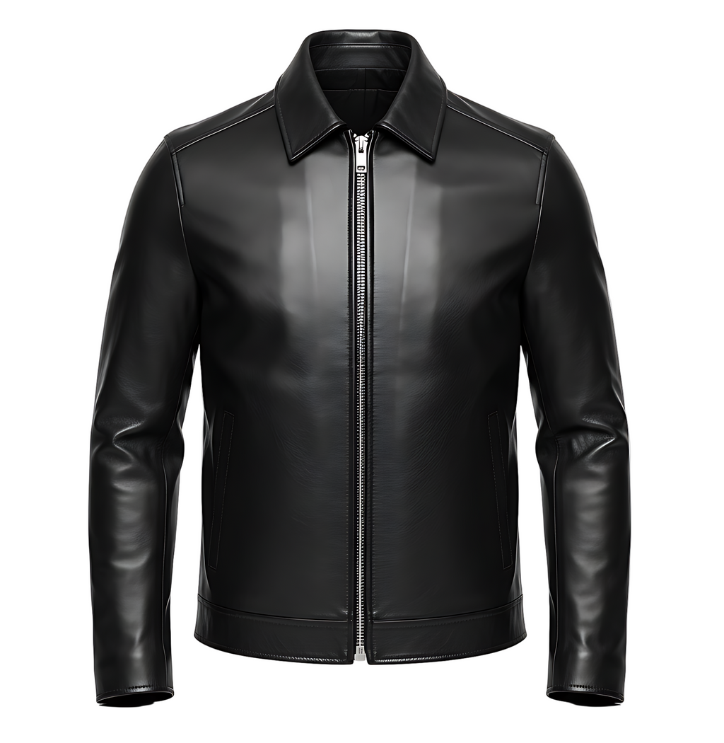 Men’s Lambskin Leather Jacket – “Marvis”