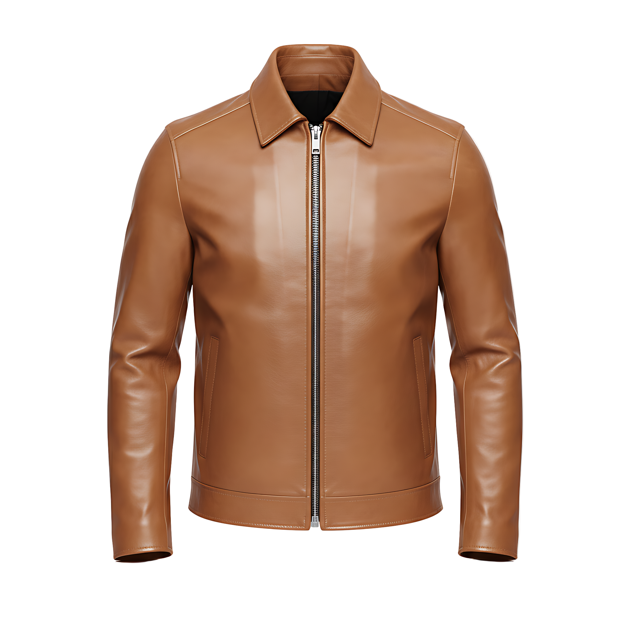 Men’s Lambskin Leather Jacket – “Marvis”
