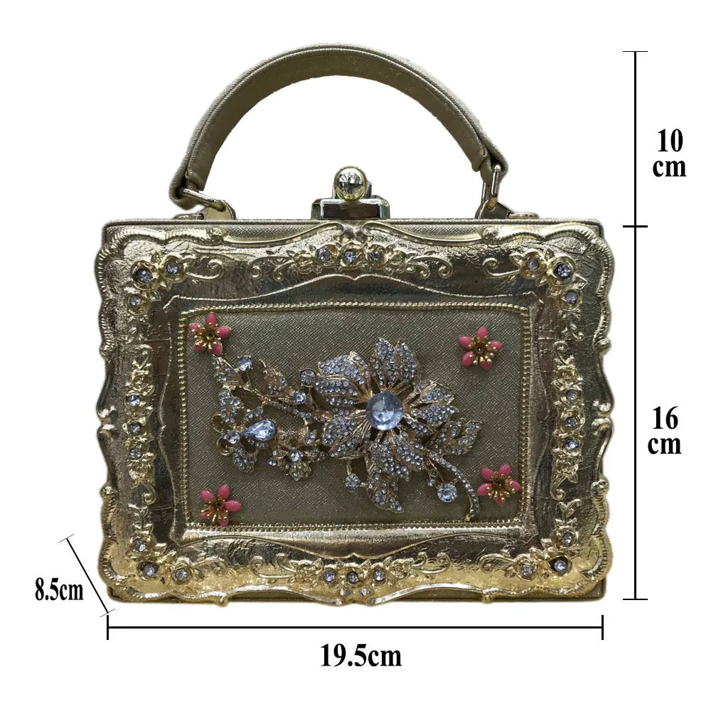 Amira Diamond Tote – Marrakchi Catwalk Evening Bag