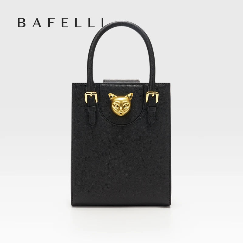 BAFELLI Mini Tote – Luxury Cat Shoulder Crossbody Bag