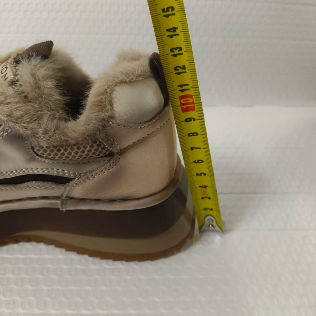 Koznoy Genuine Cow Suede Ankle Sneakers