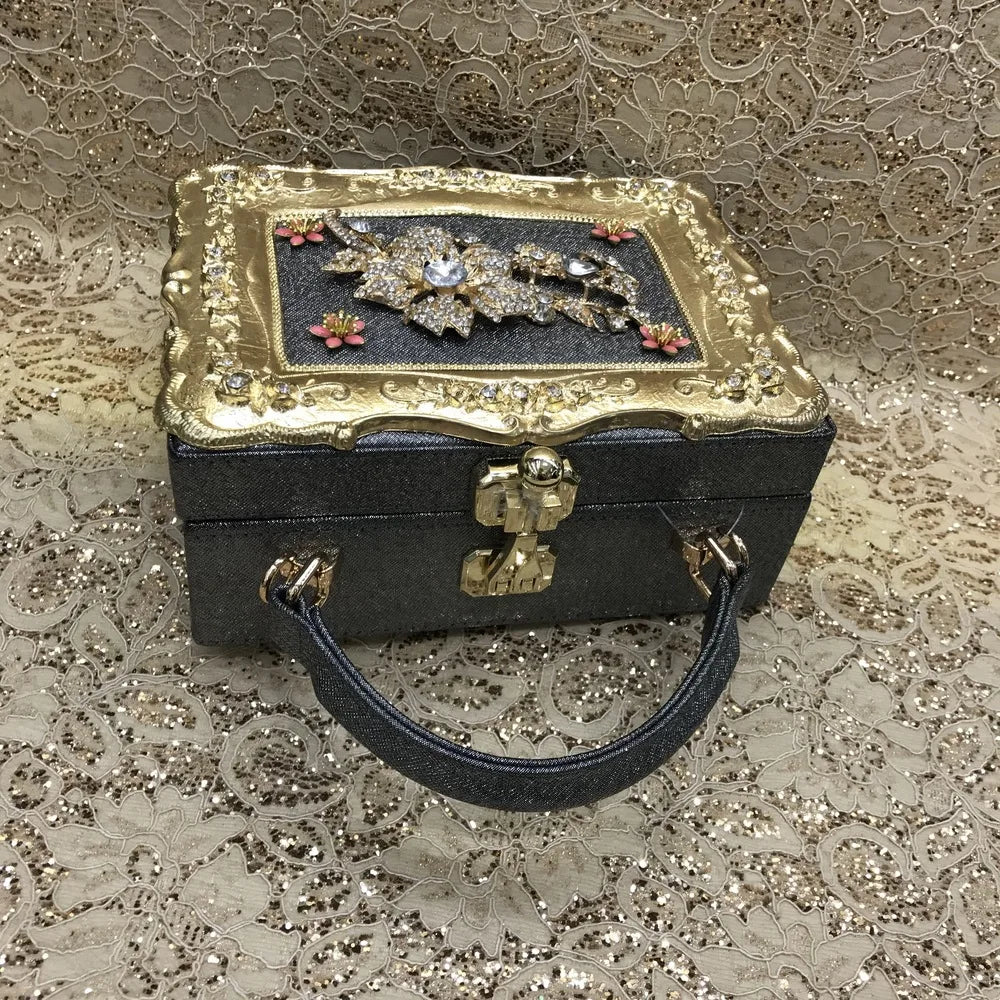 Amira Diamond Tote – Marrakchi Catwalk Evening Bag