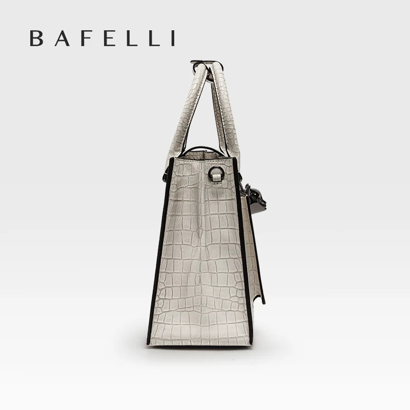 Bafelli Genuine Leather Business Tote Bag