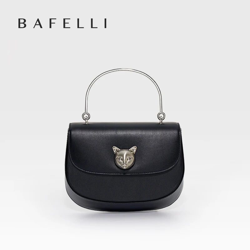 BAFELLI Marrakchi 2025 Cat Evening Leather Crossbody Bag