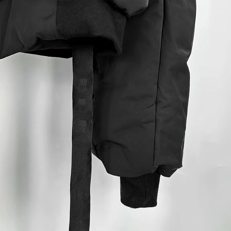 Marrakchi Women’s Asymmetric Thick Cotton Coat – High-Street Winter Statement Jacket