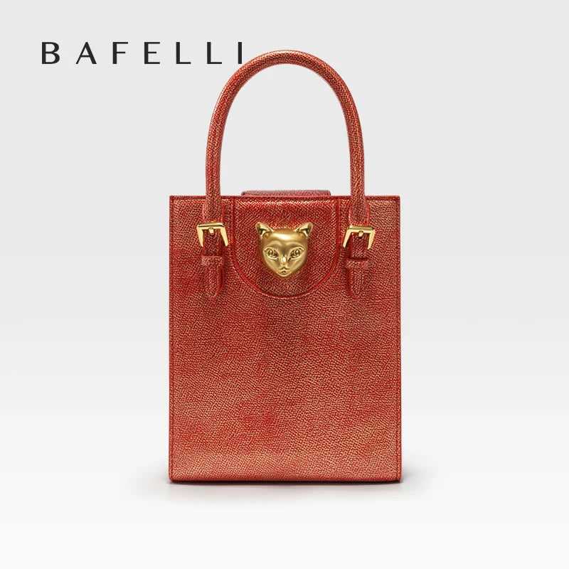 BAFELLI Mini Tote – Luxury Cat Shoulder Crossbody Bag