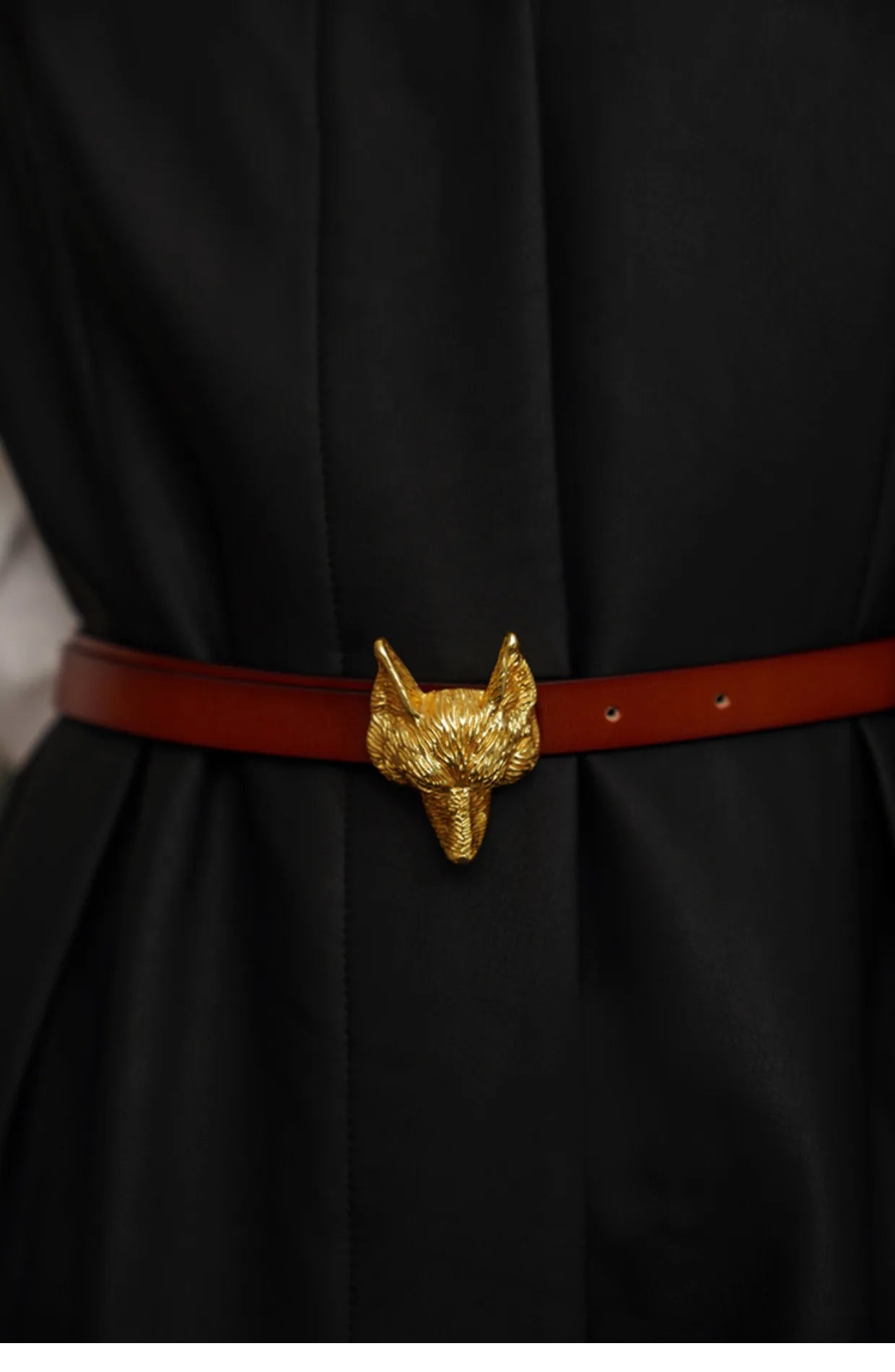 Fox Head Alloy Leather Belt – Biutefou