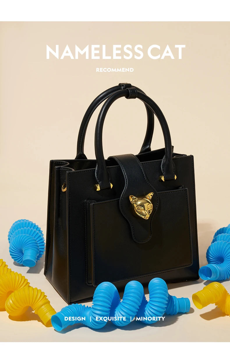 Bafelli 2025 Cat Leather Shoulder & Crossbody Bag