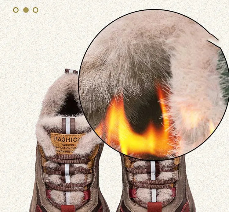 Koznoy Genuine Cow Suede Ankle Sneakers