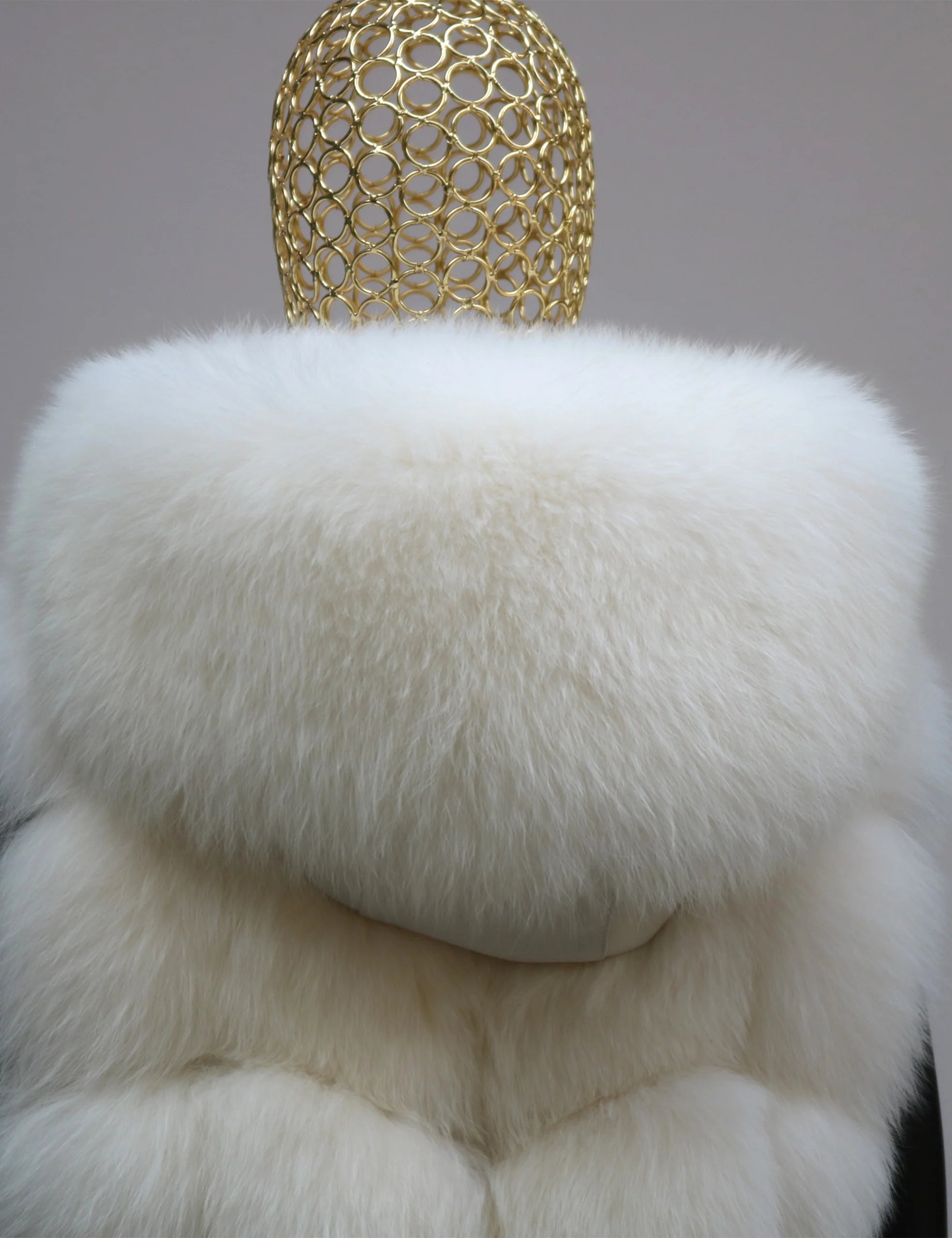 Real Silver Fox Fur Vest – Hooded Genuine Leather Sleeveless Jacket for Women