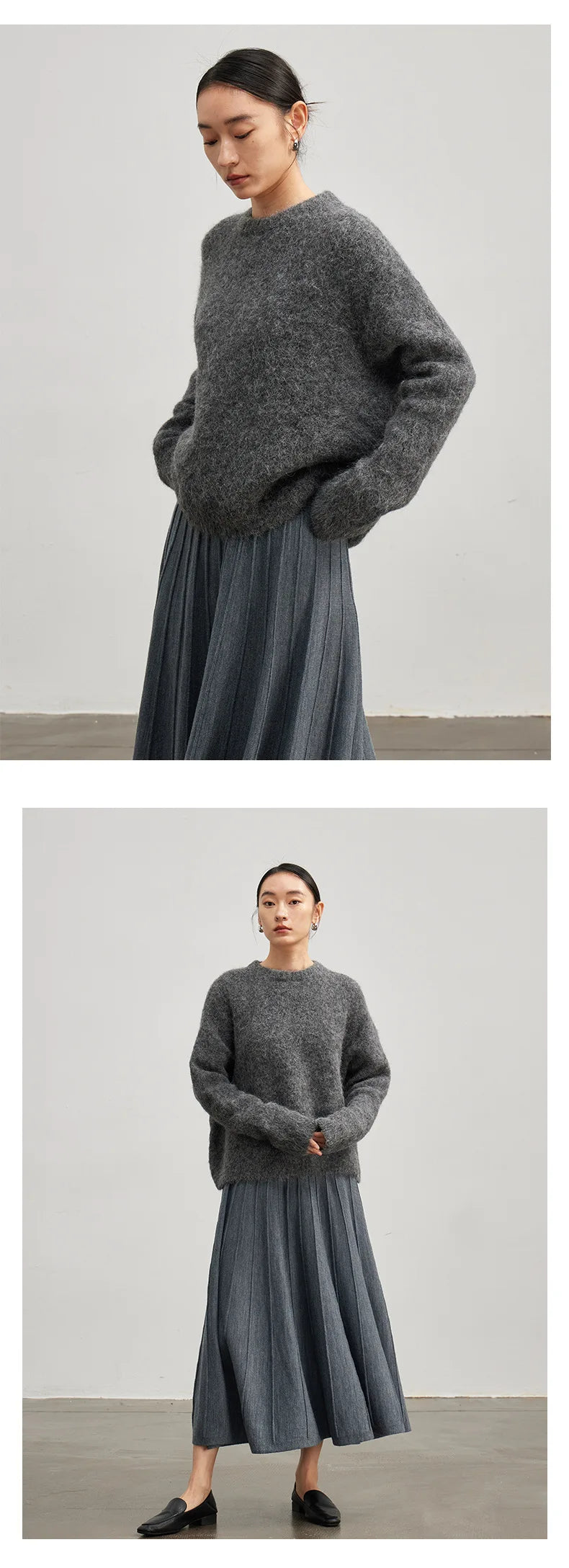 Warm Alpaca Pullover for Women – Fall/Winter 2025