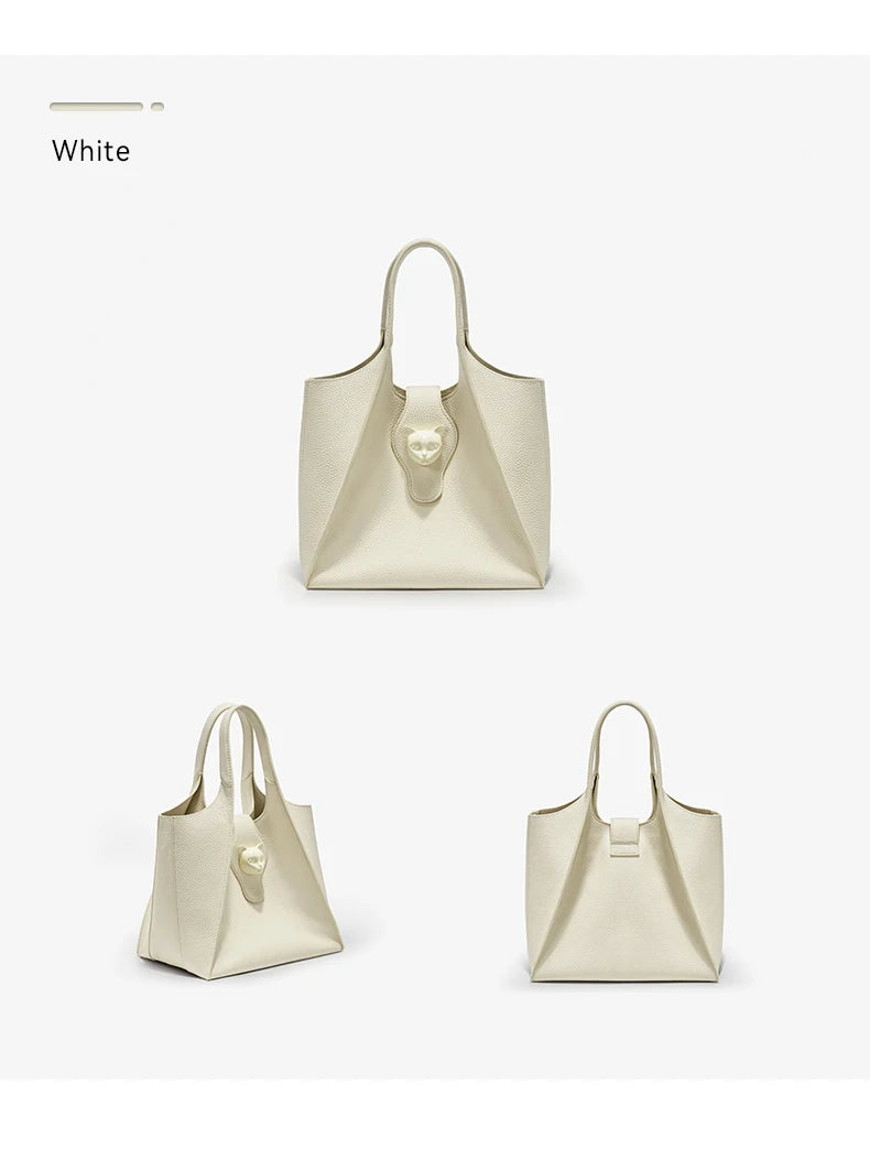 BAFELLI Women’s Tote Bag – Genuine Leather Casual Travel Purse