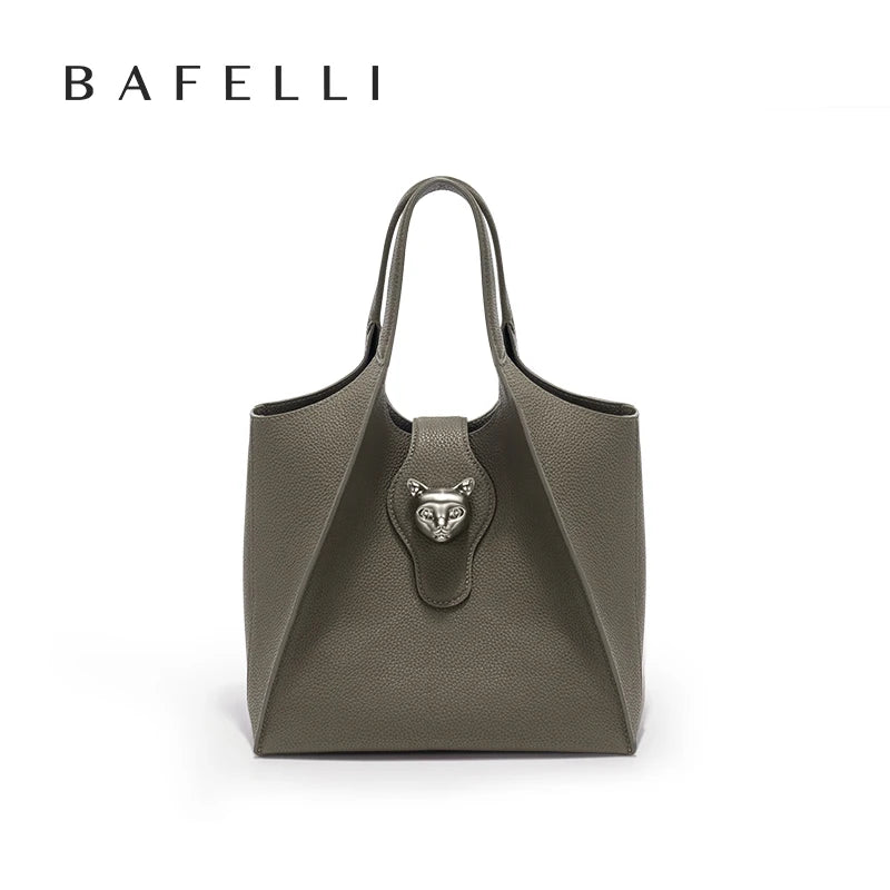 BAFELLI Women’s Tote Bag – Genuine Leather Casual Travel Purse